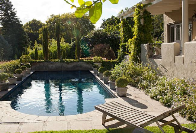 piscine-plantes-terrasse-transat-pots-arbres-arbustes-fleurs